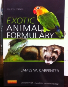 vet book Exotic animal formulary