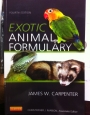 vet book Exotic animal formulary